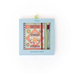 Set Agenda Mr.Wonderful Petita setm/vista 2026 cast + Bolígraf