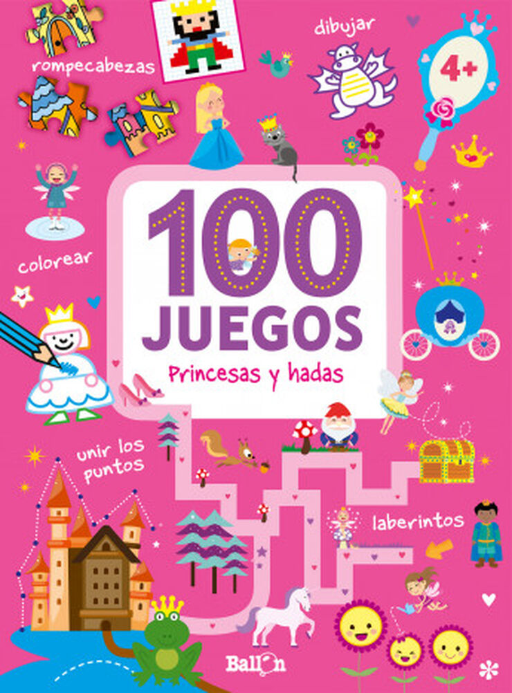 100 juegos. Princesas y hadas