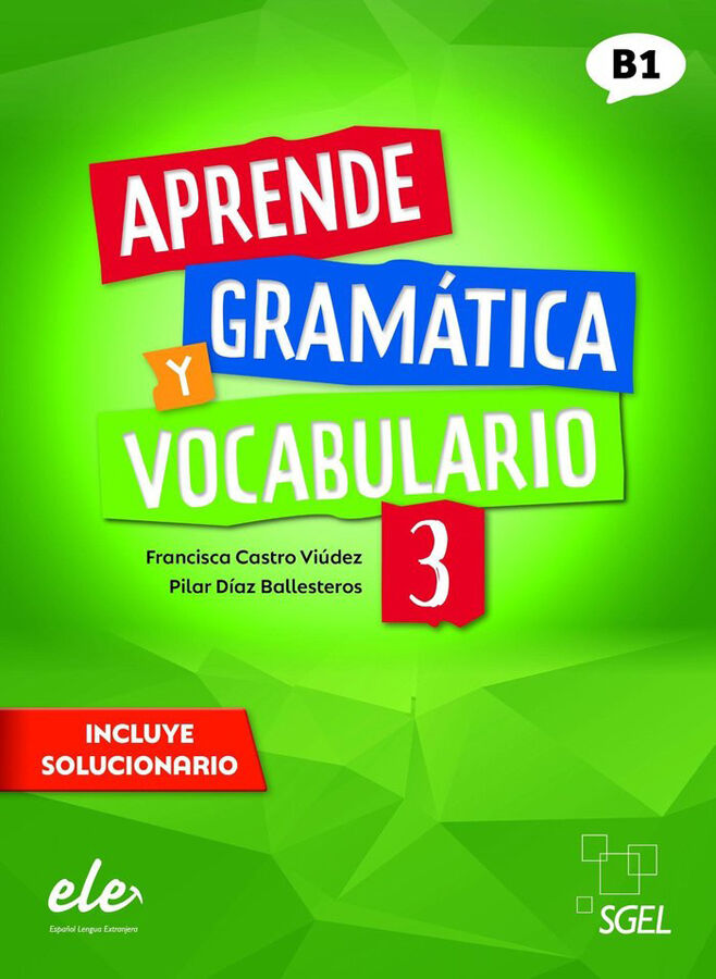 Aprende gram&aacute;tica y vocabulario 3