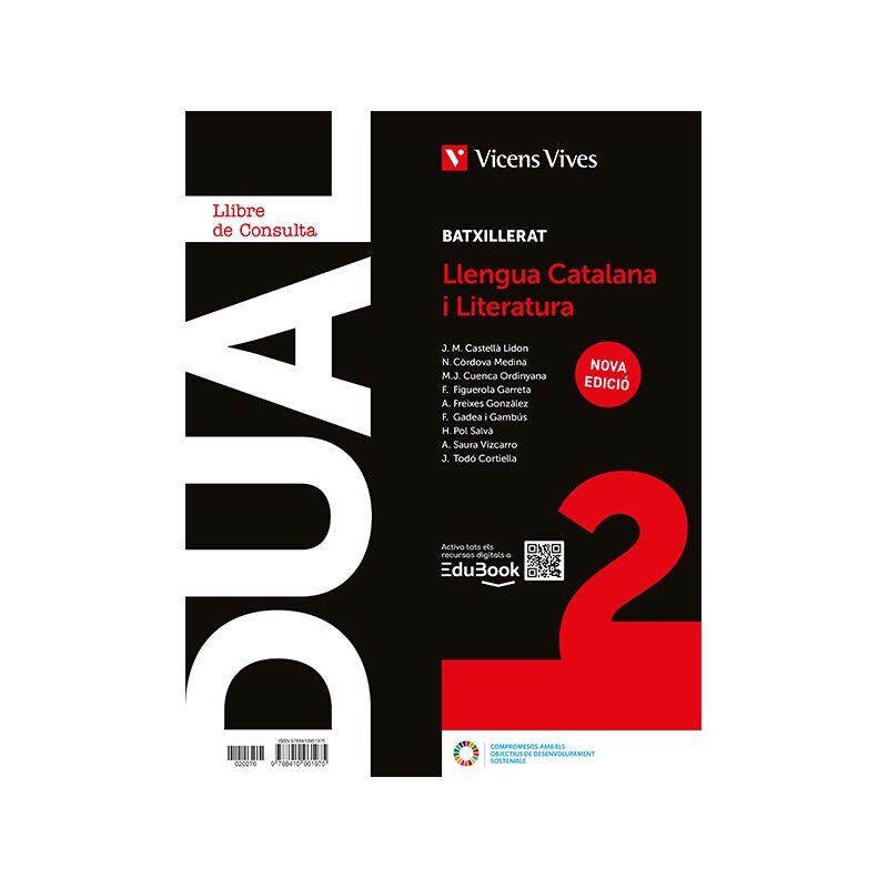 Dual 2. Llengua Catalana i literatura (Llibre consulta + Quadern + Digital)