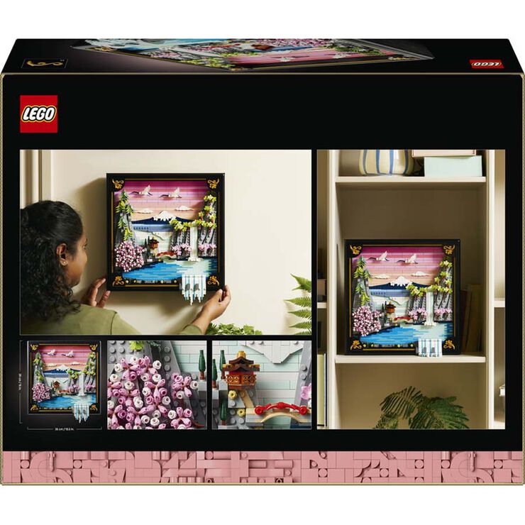 LEGO® ART Paisatge Japonès amb Cirerers en Flor 31218