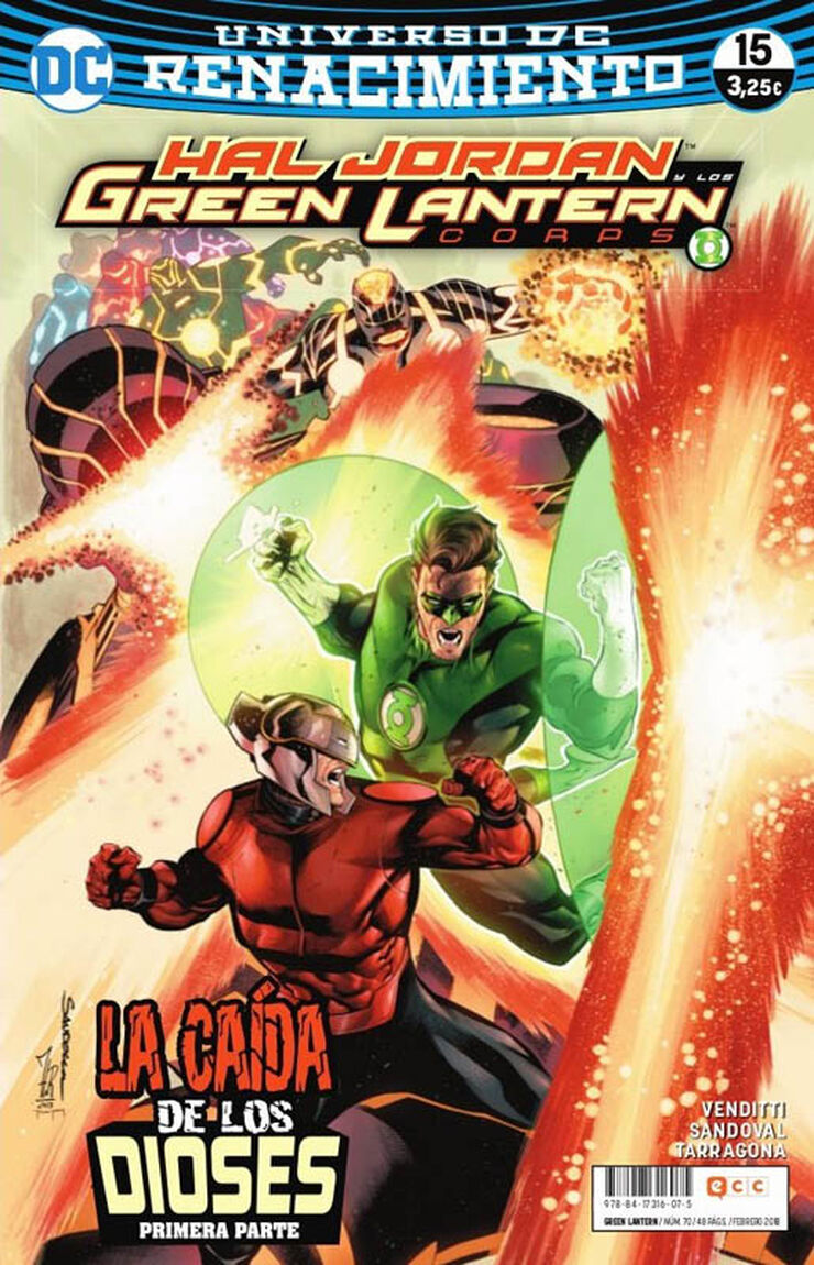 Green Lantern núm. 70/15 (Renacimiento)