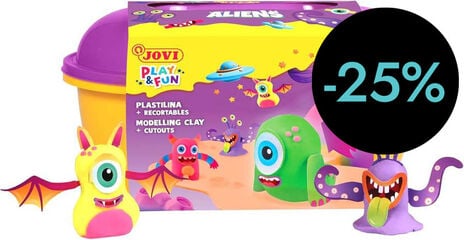 Cofre Plastilina Jovi Play & Fun Aliens