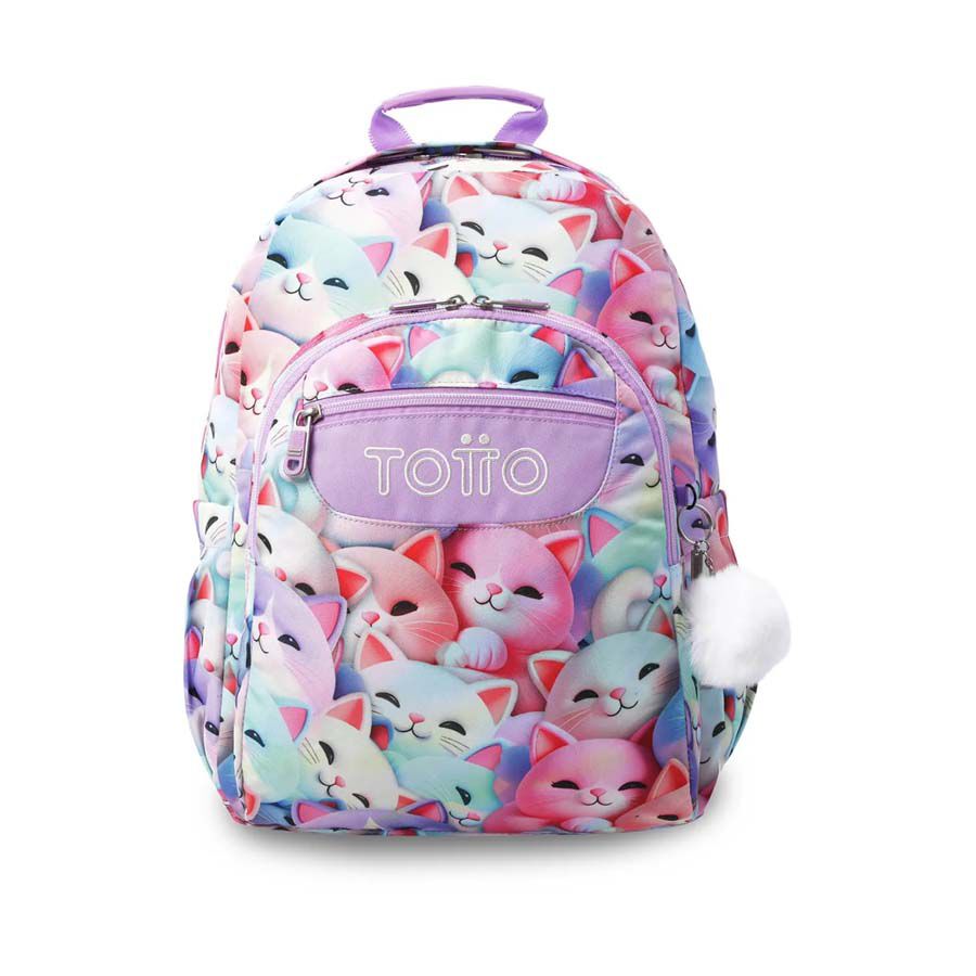 Mochila Totto Gatos Mewsy