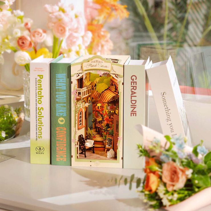 Maqueta Rolife Booklip Floral Corner