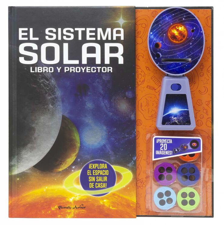 El sistema solar. Libro y proyector