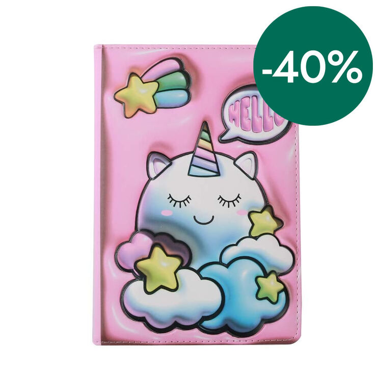 Llibreta 3D iTotal Unicorn