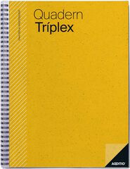 Libreta Triplex Additio Catalán