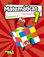 Matemáticas-Cuaderno 2-Cuadrícul PRIMÀRIA 1 Anaya Text 9788469837917
