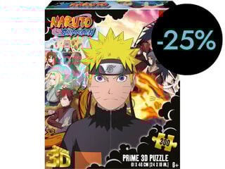 Puzle 300 peces Efecte 3D Naruto