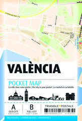 Valencia pocket Map Valencia pocket Map