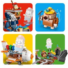 LEGO® Super Mario Set d'Expansió: Vagoneta Minera de Diddy Kong 71425
