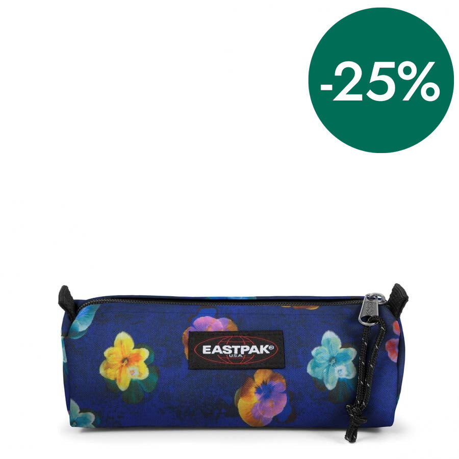 Estuche Eastpak Benchmark Flower Blur navy