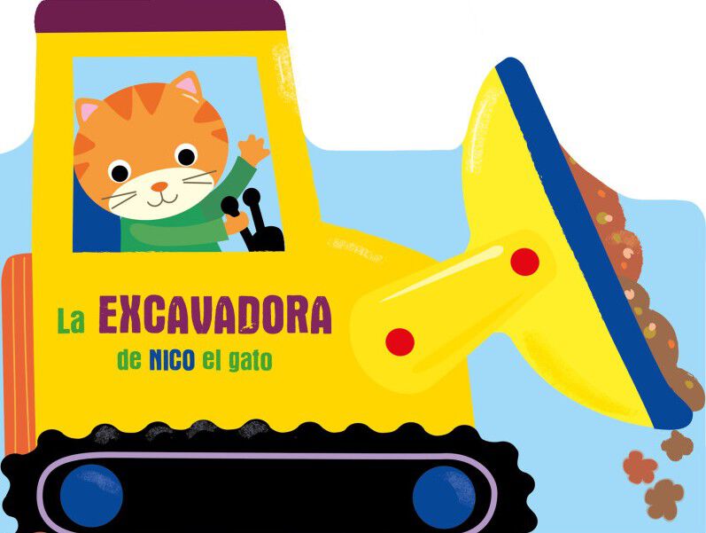 La excavadora de Nico el gato