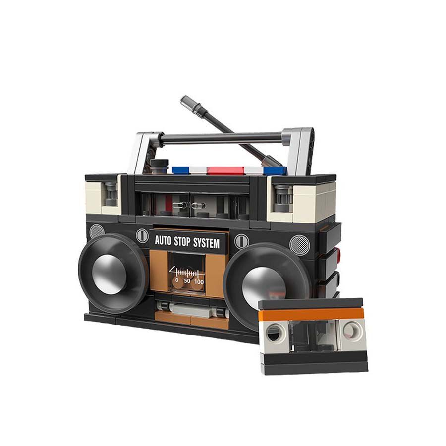 Maqueta Retro R&agrave;dio Cassette