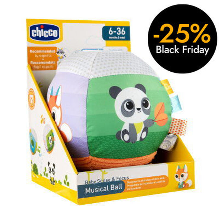 Pelota Musical Chicco blanda