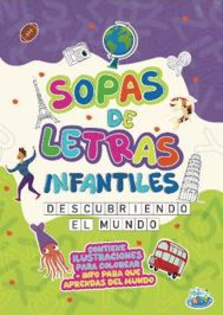 Sopas de letras infantiles - Descubriendo el mundo