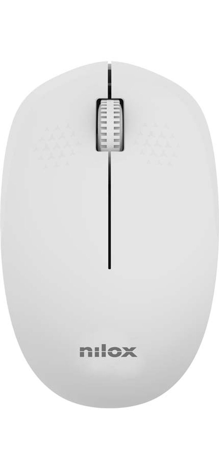 Rat&oacute;n inal&aacute;mbrico Nilox blanco