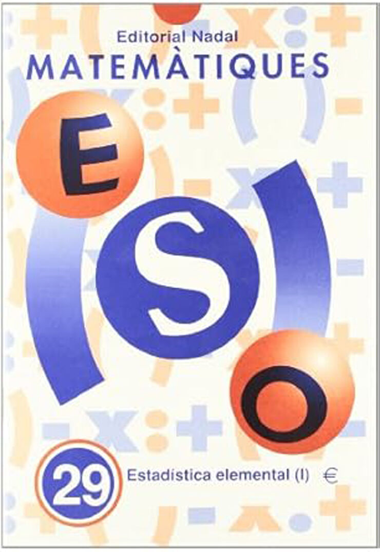Matemàtiques 29 Estadística I