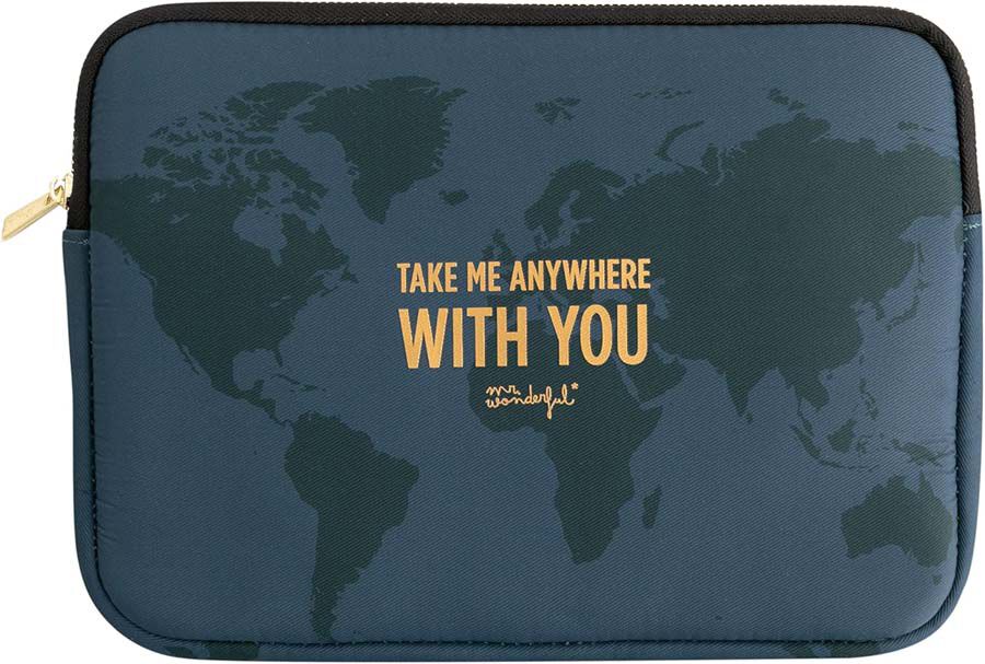 Funda Port&aacute;til Mr.Wonderful - Take me anywhere with you 12''