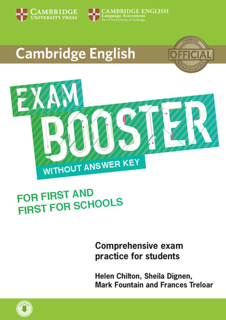 CUP EXAM BOOSTER FIRST SCHOOL Cambridge 9781316641750