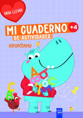 Mi cuaderno de actividades para llevar. Hipop&oacute;tamo