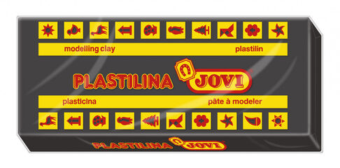 Plastilina Jovi 150g Negro unidad