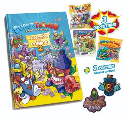 Libro Coleccionista C&oacute;mics Superthings - KK y GK Series - Versi&oacute;n MAX