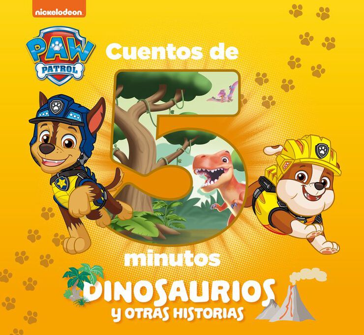 Cuentos de 5 minutos. Dinosaurios y otras historias (Paw Patrol | Patrulla Canina)