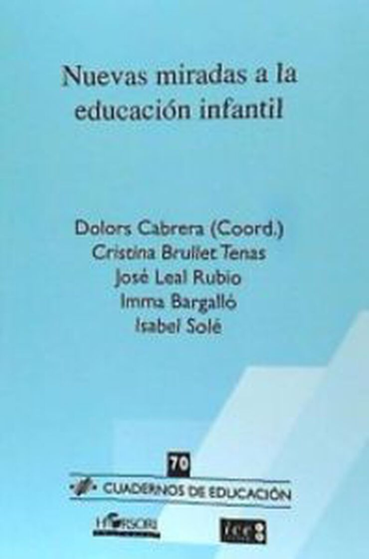 Nuevas miradas a la educación infantil