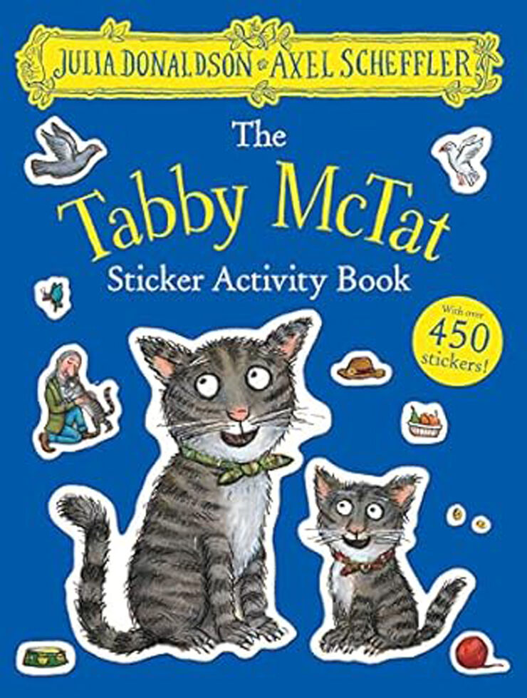 Tabby mactat sticker book