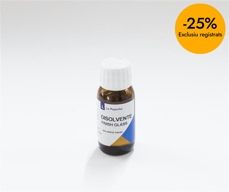 Dissolvent Fnish Glass La Pajarita 50ml