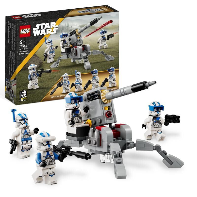 LEGO&reg; Star Wars TM Pack de Combate: Soldados Clon de la 501 75345