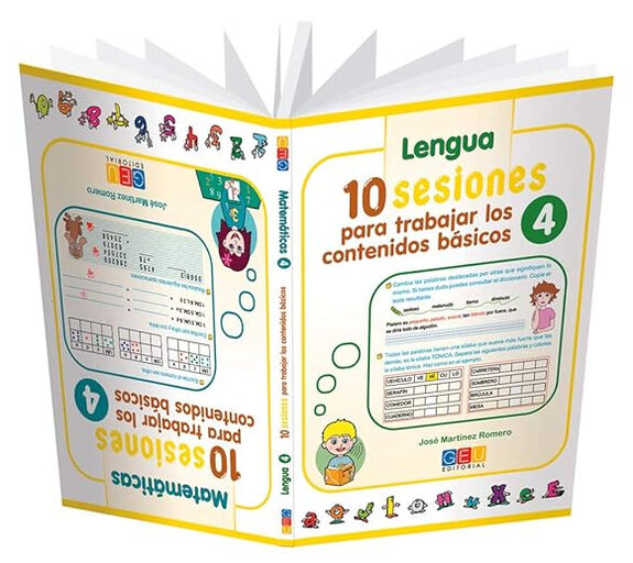 Lengua Y Matem&aacute;ticas 4 10 Sesiones