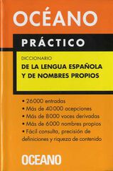 Práctico Diccionario De La Lengua Española Y De Nombres Propios Océano 9788449421112