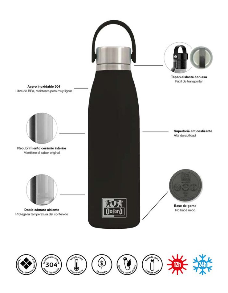 Botella termo Oxford Runbott Touch 500 ml Botella termo Oxford Runbott Touch 500 ml