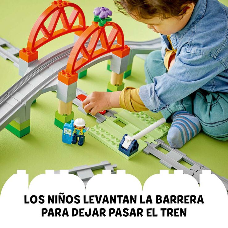 LEGO® DUPLO Town Set de Expansión: Puente y Vías Ferroviarias 10426