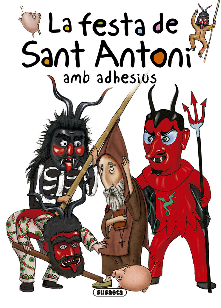 Festa de Sant antoni amb adhesius, La