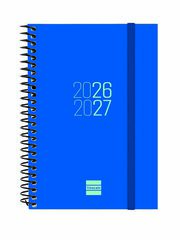 Agenda Escolar Finocam Esp.E8 Sem/Vista Catal&aacute;n 2026-27 Azul