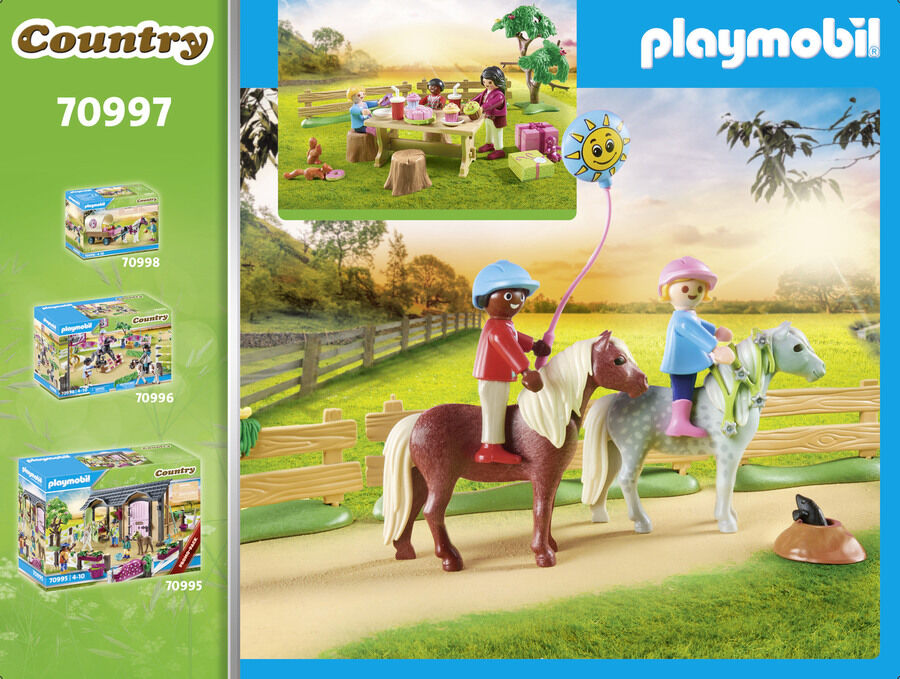 Granja hotsell ponis playmobil