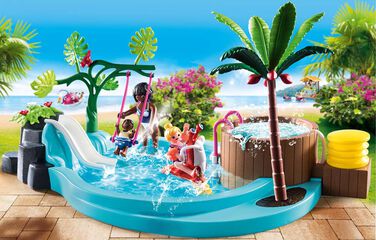 Playmobil Family Fun Vacances piscina infantil (70611)
