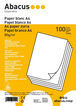 Papel Blanco A4 Abacus 80g 100 Hojas