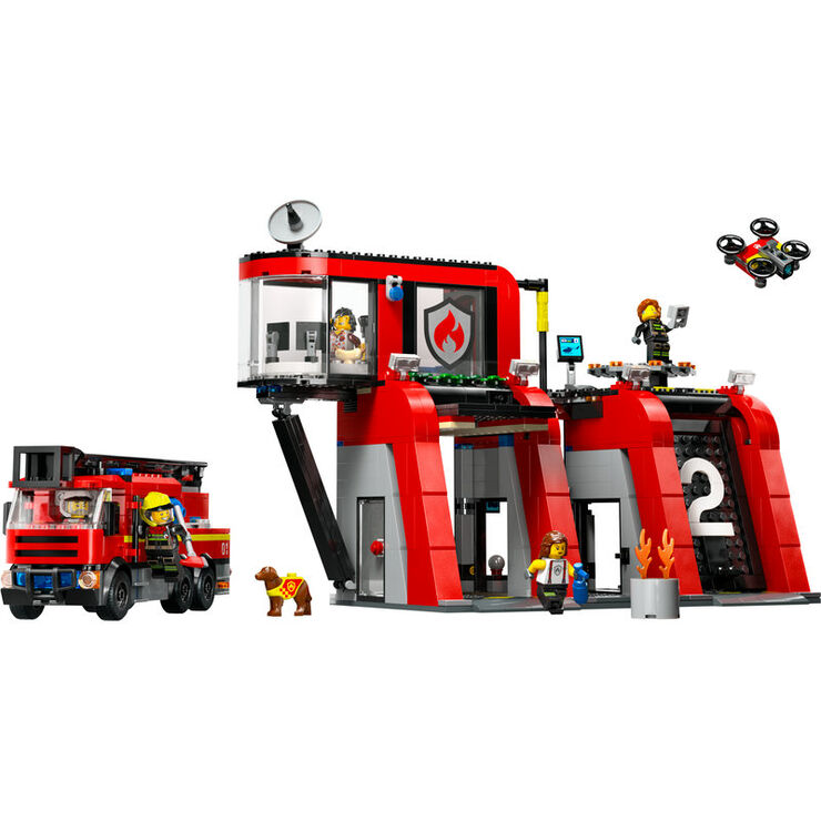 LEGO® City Parque de Bomberos con Camión 60414