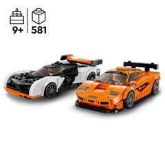 LEGO® Speed Champions McLaren Solus GT i McLaren F1 LM 76918