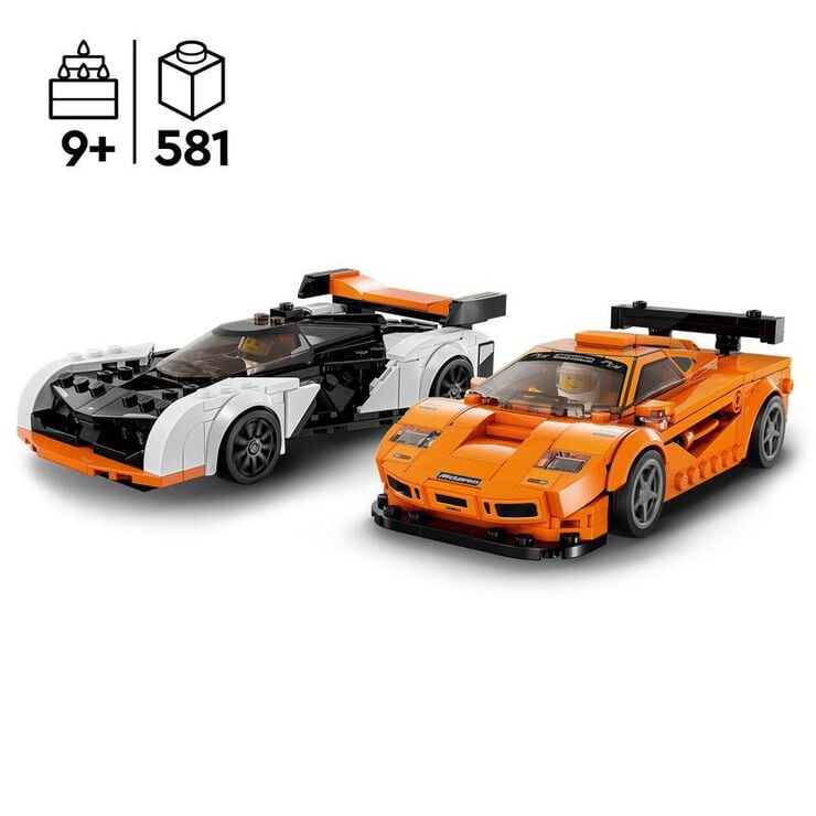 LEGO® Speed Champions McLaren Solus GT y McLaren F1 LM 76918