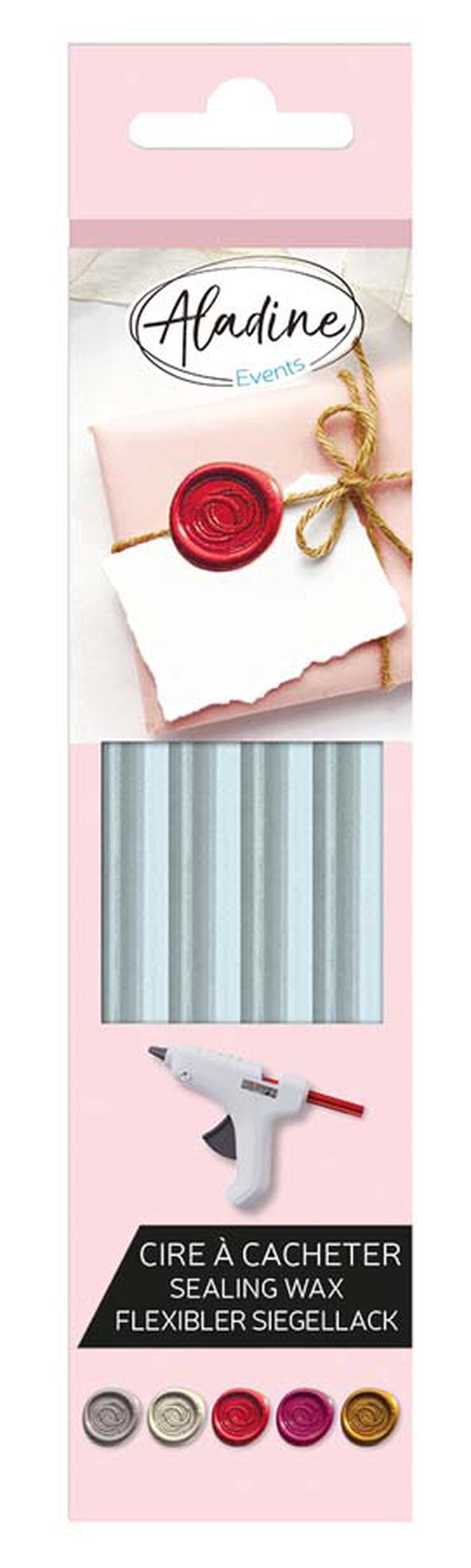 Barres Lacre Aladine blau Pastel 4u