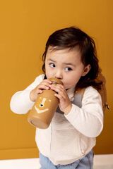 Botella infantil acero 350ml Trixie Mr. Bear