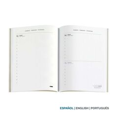 Agenda Miquelrius Plus 15x21 día/pág mult 2026 Basic verde