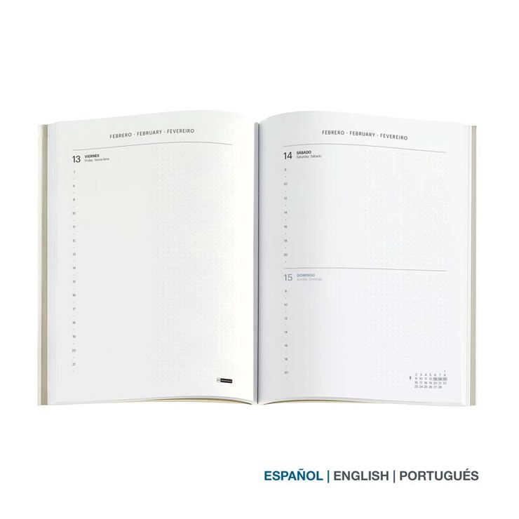 Agenda Miquelrius Plus 15x21 día/pág mult 2026 Basic verde