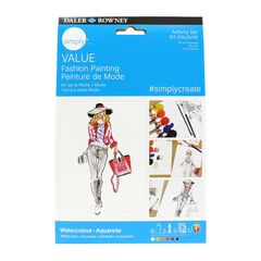 Set Daler Simply Activity acuarela Moda
